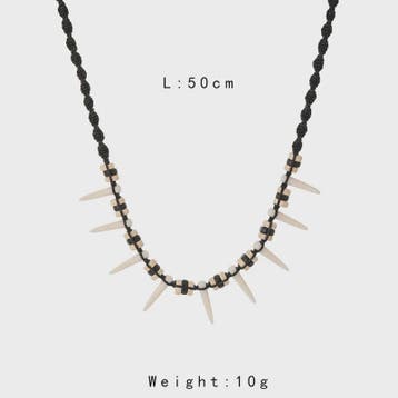 Bohemian Wolfstanden Ketting - Stijlvol Amulet voor Koppels, Dieren en Toebehoren, Overige Dieren