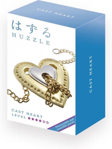 Huzzle Cast Puzzle - Heart (level 4) | Huzzle - Puzzels, Verzenden, Nieuw