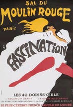 René Gruau - Bal Du Moulin Rouge - Fascination - WOONDER -