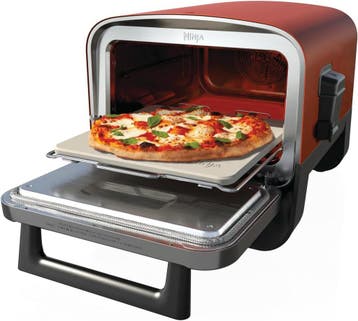 Ninja Woodfire 8-in-1 Elektrische Buitenoven, Pizzaoven en B, Verzenden, Zo goed als nieuw