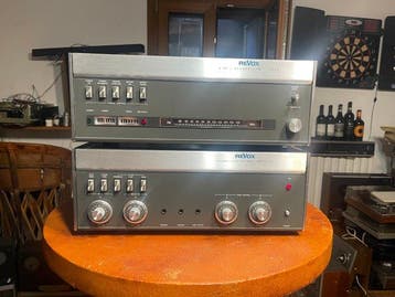Revox - A78 MKII (versterker) en A76 (afstelling) Hifi-set -, Nieuw