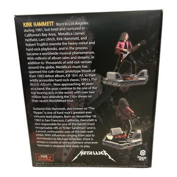Metallica Kirk Hammett Figure KnuckleBonz Rock Icons, Verzamelen, Muziek, Artiesten en Beroemdheden, Verzenden, Nieuw