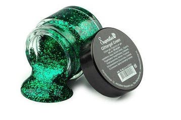 Glittergel groen superstar, Verzenden, Nieuw, Feestartikel