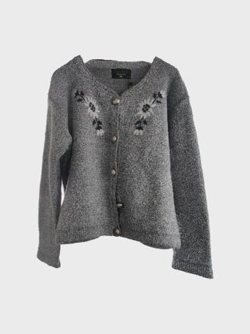 Etw Collection Trui Dames maat M Grijs Vintage, Kleding | Dames, Maat 38/40 (M), Ophalen of Verzenden, Zo goed als nieuw, Grijs