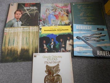 Claude Debussy - Diverse artiesten - 1 Boxset & 6 records, Nieuw in verpakking