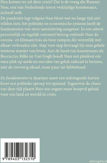 De fundamenten - Ramsey Nasr 9789403136455, Verzenden, Gelezen, Ramsey Nasr