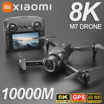 Xiaomi M7 GPS Drone met 8K HD Dual Camera, Obstacle Avoidanc, Audio, Tv en Foto, Drones, Verzenden, Nieuw