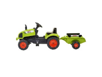 Falk Claas Arion 410 - Tractor met aanhanger - Groen (2-5), Verzenden, Zo goed als nieuw