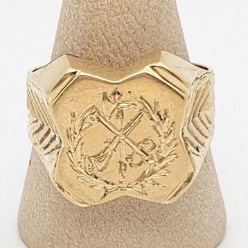 Ring - 18 karaat Geel goud, Nieuw