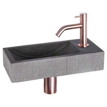 Differnz Ribble fonteinset bombai black - natuursteen -, Verzenden, Nieuw