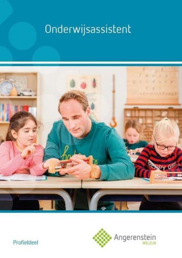 9789037229691 Angerenstein Welzijn  -   Onderwijsassistent, Boeken, Schoolboeken, Verzenden, Zo goed als nieuw, Edu'Actief