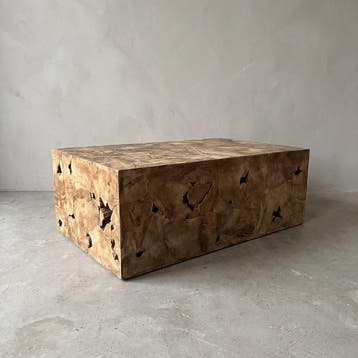 Salontafel Pandu van teak, rechthoekig, 120 cm | World of, Ophalen of Verzenden, Nieuw