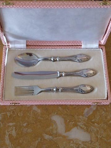Bestekset (3) - Zilver, Antiek en Kunst