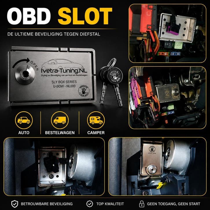 OBD Slot Volkswagen Transporter | ODB Lock VW T4 - T5 -T6, Auto-onderdelen, Overige Auto-onderdelen, Nieuw, 12 maanden garantie