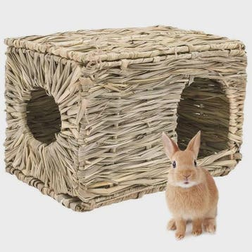 Vouwbaar Gras Nest Huisje voor Konijn, Hamster & Cavia - Nat, Dieren en Toebehoren, Verzenden, Nieuw