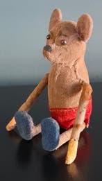 Schuco - Blikken speelgoed - Tumbler Mouse - 1920-1930 -, Antiek en Kunst, Antiek | Speelgoed