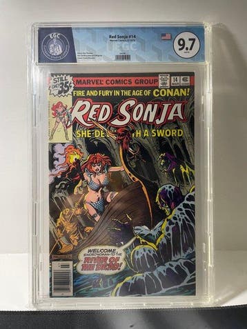 Red Sonja (Vol. 1) #14 - EGC 9.7 - An Evening on the Border, Boeken, Nieuw