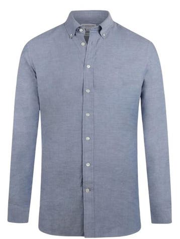 2dekans | McGregor Stretch Oxford Overhemd Heren – Navy –, Ophalen of Verzenden, Nieuw, McGregor