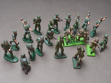 Militaire miniatuur beeldjes - Lot de 24 soldats miniatures, Nieuw