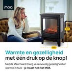 2dekans | MOA Elektrische Haard - Sfeerhaard - Heater -, Ophalen of Verzenden, Zo goed als nieuw