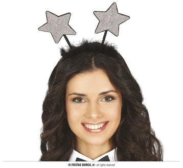 Diadeem Zilveren Sterren, Ophalen of Verzenden, Nieuw