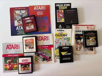 Atari - Lot of 6 Games - Videogame - Zonder originele, Nieuw