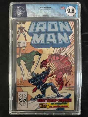 Iron Man #229 - EGC 9.8 - Stark Wars, part 5: Red Snow - 1, Nieuw