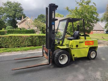CLARK heftruck (type C500 Y100D, Perkins diesel, 5 ton, etc), Diesel, Heftruck, Ophalen of Verzenden, Meer dan 4000 kg