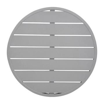 Bolero aluminium tafelblad rond lichtgrijs 580mm, Verzenden, Nieuw in verpakking