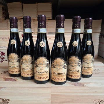 2021 Tommasi - Amarone della Valpolicella DOCG - 6 Halve, Nieuw