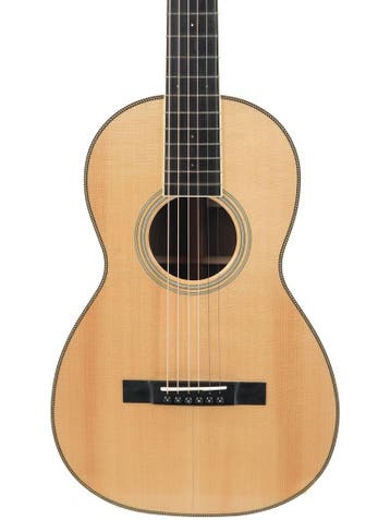 Santa Cruz PJ Cocobolo Sitka Spruce 2024 (Instrument,Parlor), Ophalen of Verzenden, Gebruikt, Western- of Steelstringgitaar