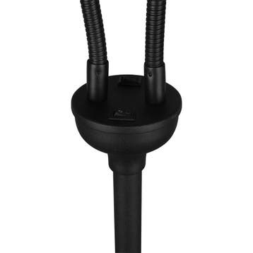 LED Vloerlamp - Trion Moty - E14 Fitting - 2-lichts - Rond -, Huis en Inrichting, Ophalen of Verzenden, Nieuw, Metaal, Overige fittingen