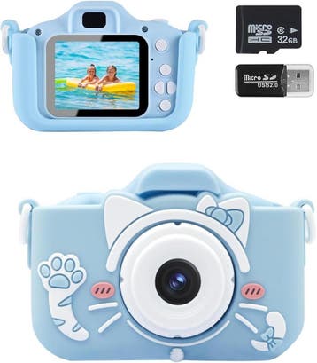 Selfiecamera voor Kids | 32GB SD | 56% Korting, Ophalen of Verzenden, Zo goed als nieuw, Elektronica