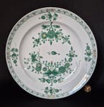 Meissen - Bord - Porselein - Indisch groen 24 cm