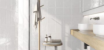 Wandtegel Equipe Decor Shiny Wit Glans 22,3x22,3, Nieuw, Ophalen of Verzenden, 20 tot 40 cm, 10 m² of meer
