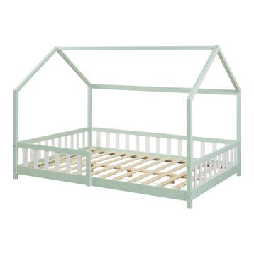 Kinderbed Hesel huisbed met uitvalbeveiliging 140x200 cm min, Kinderen en Baby's, Kinderkamer | Bedden, Verzenden, Nieuw