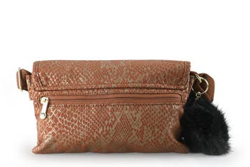 Kipling Schoudertas Bruin, Verzenden, Zo goed als nieuw, Bruin