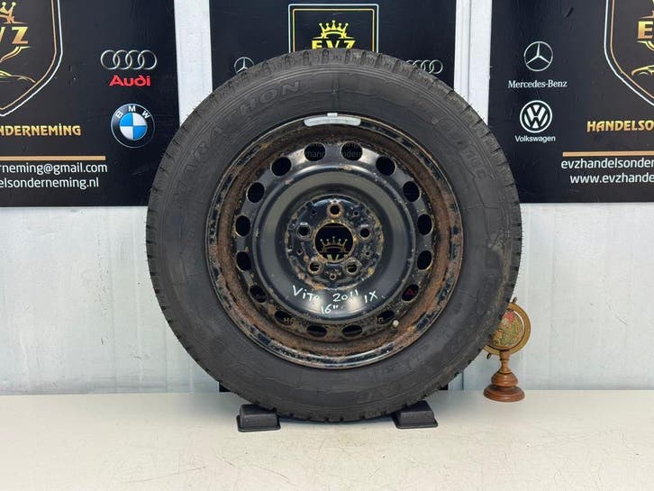 Mercedes Vito bj.2011 reservewiel 195/65R16C 5x112, Auto-onderdelen, Banden en Velgen, 16 inch, Zomerbanden, 195 mm, Overig, Gebruikt