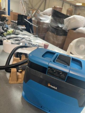 2dekans | BOLLIT 5-in-1 Tapijtreiniger PRO 1650W -, Ophalen of Verzenden, Gebruikt