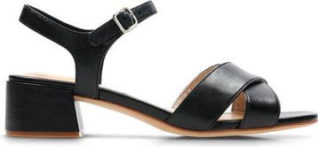 Clarks Sheer35 Strap - Maat 37.5 - Dames Sandalen - Black, Verzenden, Nieuw