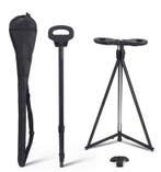 Wandelstok met Zitje Opvouwbaar Verstelbaar Antislip, Verzenden, Nieuw