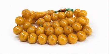 Amber - Barnsteen - Rosary old Amber - 52 cm - 15 mm (Zonder