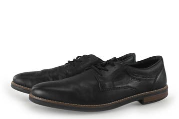 Rieker Veterschoenen in maat 45 Zwart, Verzenden, Zwart, Rieker, Gedragen