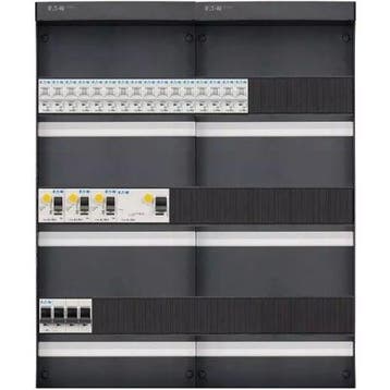 Eaton groepenkast, 16 groepen, 3 aardlekschakelaars 2-P,, Doe-het-zelf en Verbouw, Ophalen of Verzenden, Nieuw