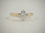 Verlovingsring - 14 karaat Geel goud - 1.23ct. tw. Diamant