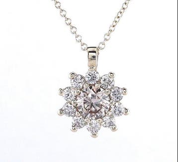 Zonder minimumprijs - Ketting met hanger - 14 karaat Geel