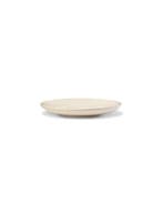HEMA Schotel Ø14.1cm Puur aardewerk gebroken wit, Verzenden, Nieuw