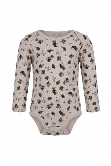 Polo Ralph Lauren Babypakje Jongens in maat 68 Wit, Verzenden, Zo goed als nieuw, Polo Ralph Lauren, Jongen of Meisje