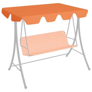 vidaXL Vervangingsluifel voor schommelbank 150/130x105/70 cm, Verzenden, Nieuw