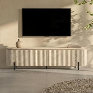 *WOONWINKEL* TV Meubel Travertin, Verzenden, Nieuw
